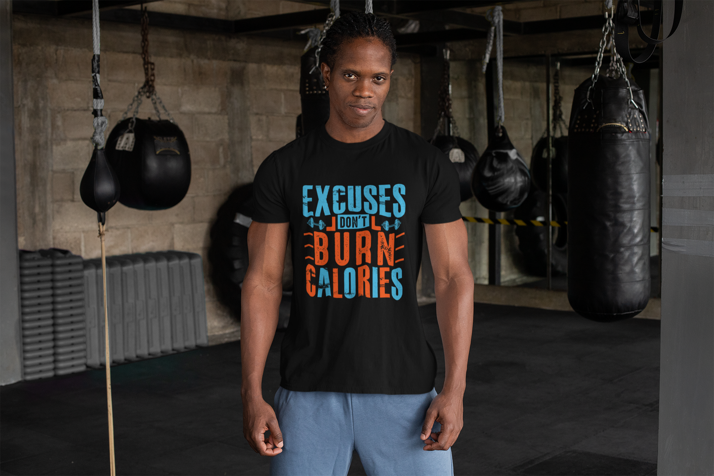 Excuses Don't Burn Calories Unisex Classic T-Shirt