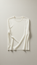 Alabaster Cashmere Blend Tee