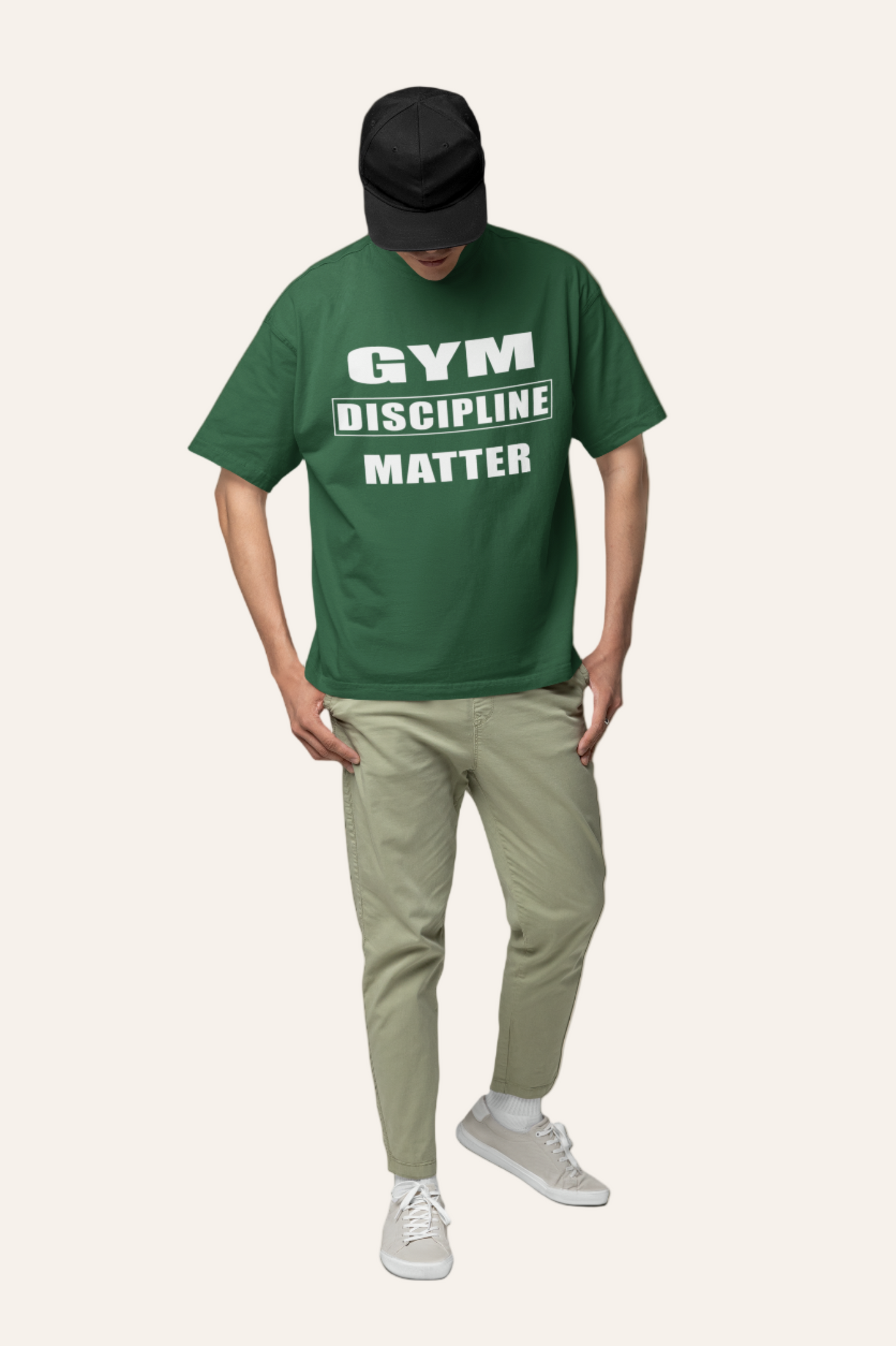 GYM Discipline Matter unisex Oversize Tshirt