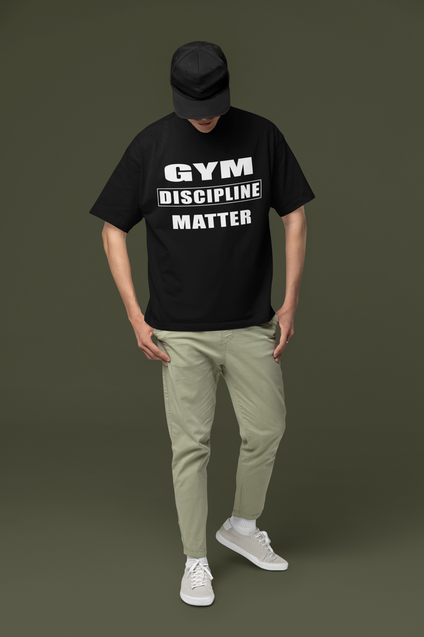 GYM Discipline Matter unisex Oversize Tshirt