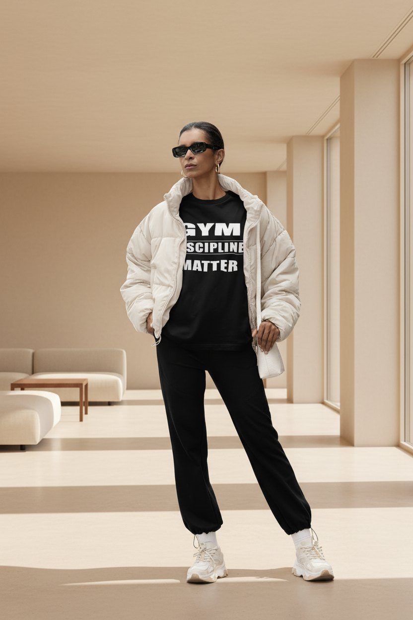 GYM Discipline Matter unisex Oversize Tshirt