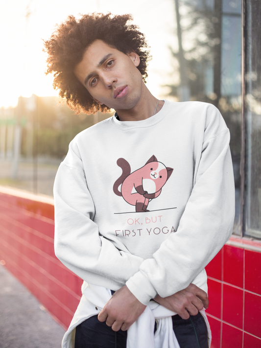 First Yoga Sweatshirt Unisex