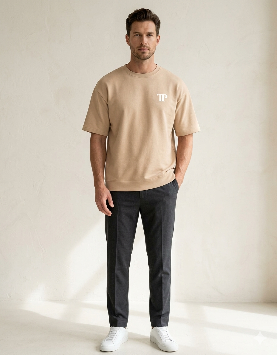 Peach calm Unisex Classic Crew T-Shirt