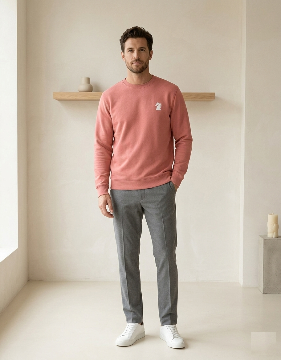 Authority Coral Unisex Sweatshirt