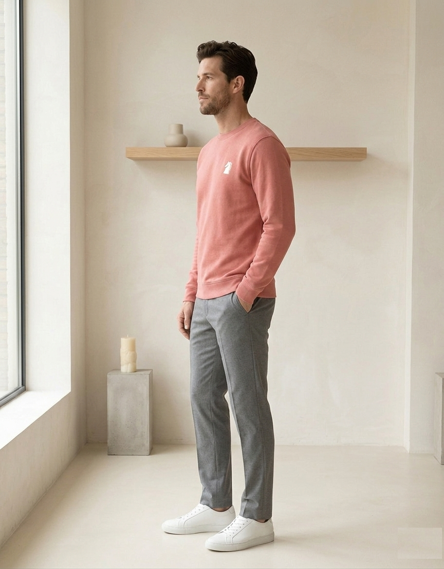 Authority Coral Unisex Sweatshirt