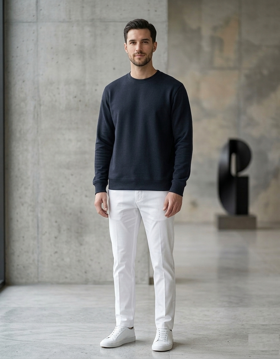 Navy Unisex Sweatshirt