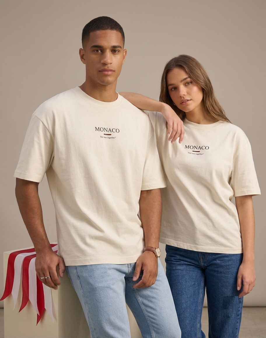 Monaco Unisex Oversized Classic T-Shirt