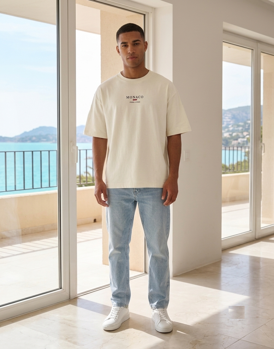 Monaco Unisex Oversized Classic T-Shirt