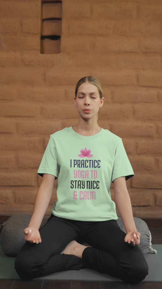 Practice Yoga Unisex Tshirt