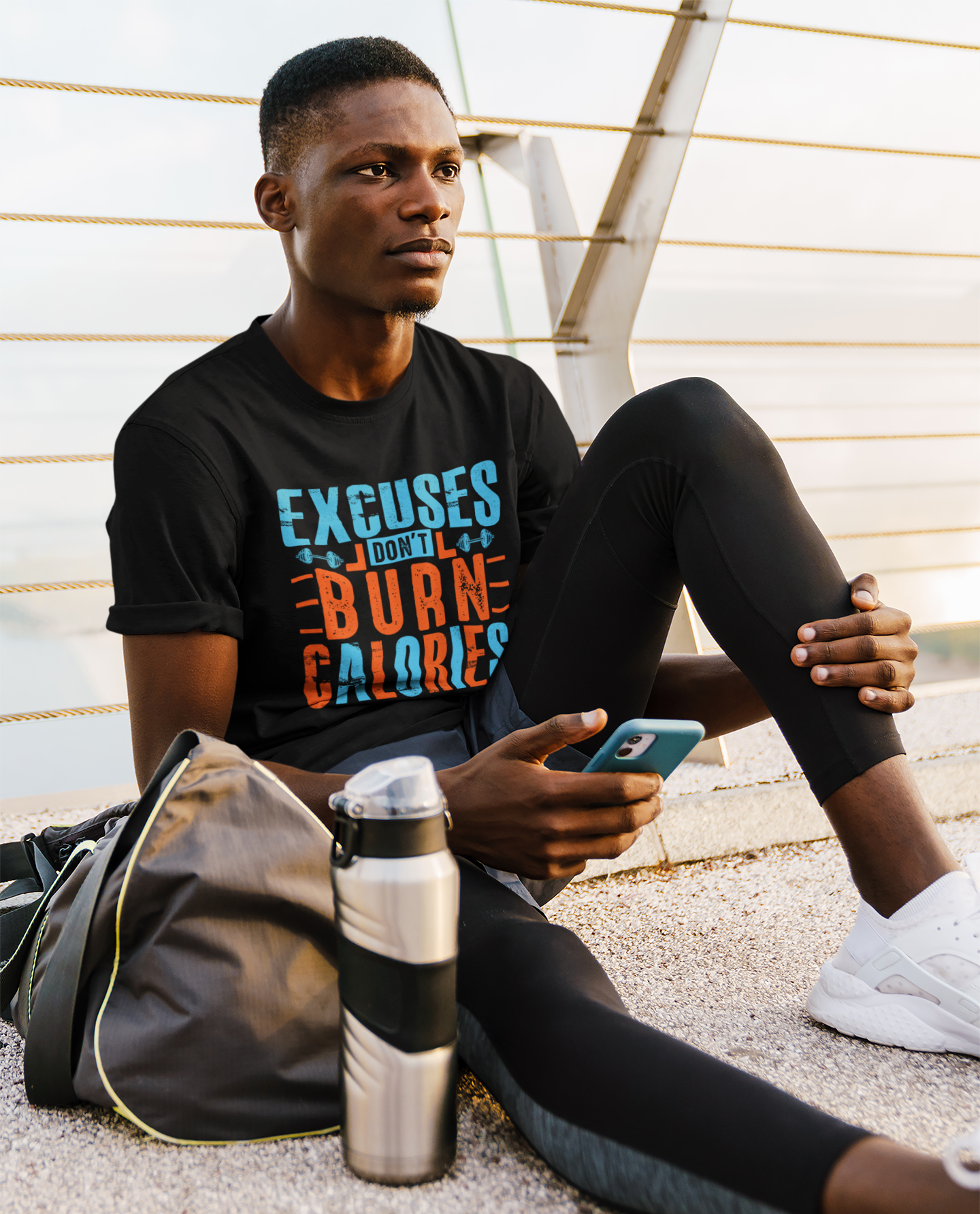 fitness motivation tee