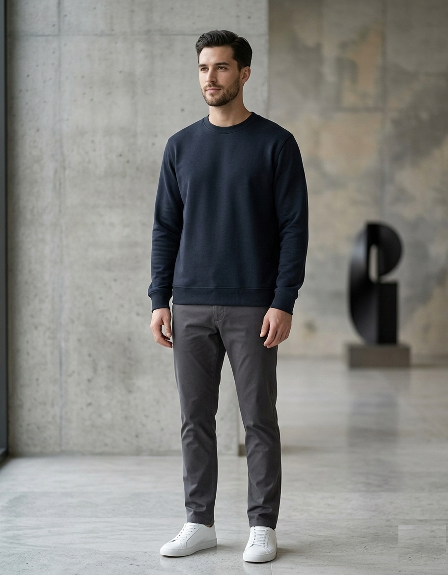 Navy Unisex Sweatshirt